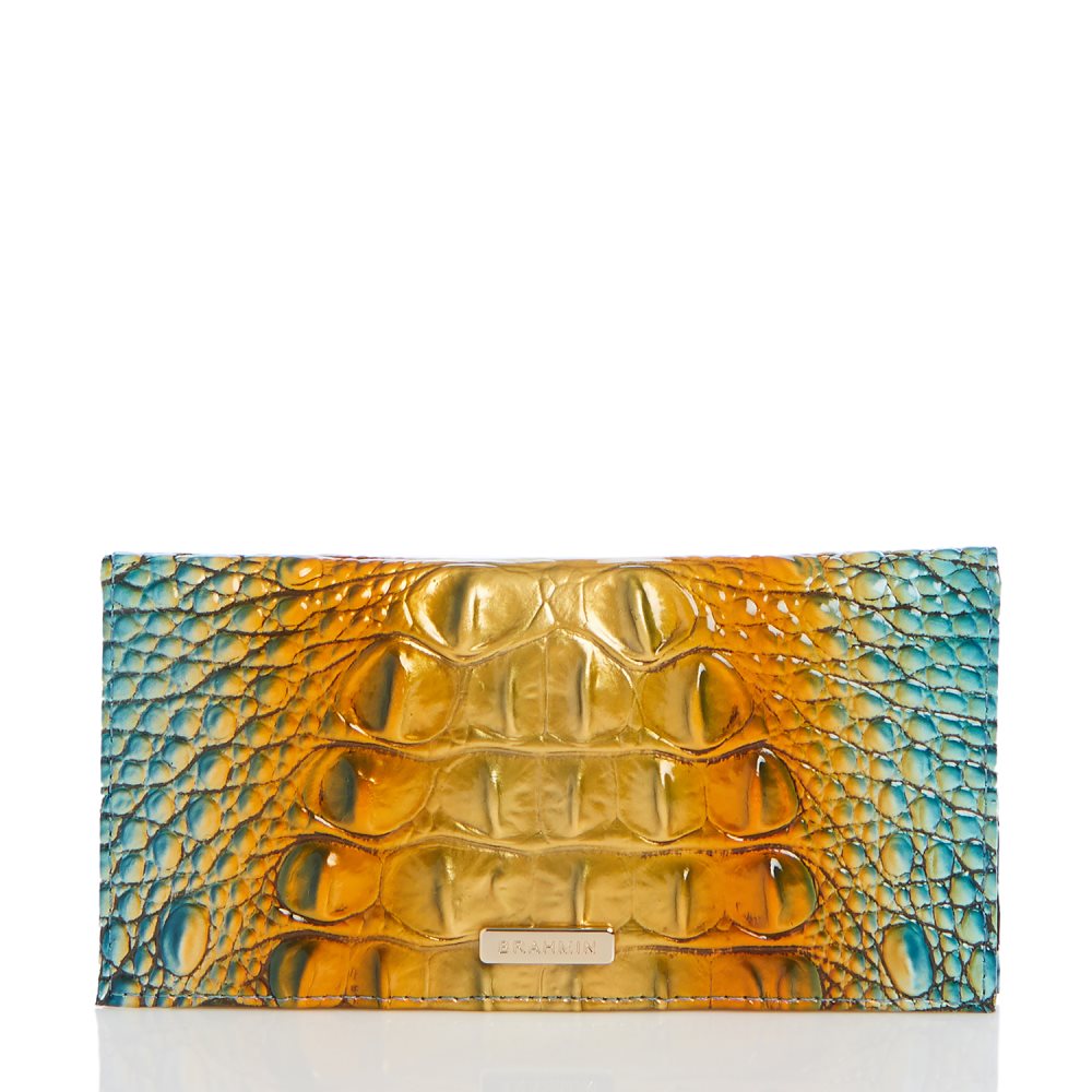 Brahmin | Women's Cordelia Checkbook Bermuda Ombre Melbourne - Click Image to Close