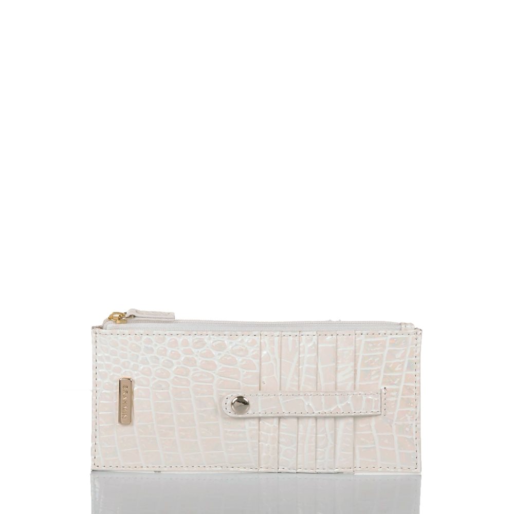 Brahmin | Women's Credit Card Wallet Milk Melbourne - Click Image to Close