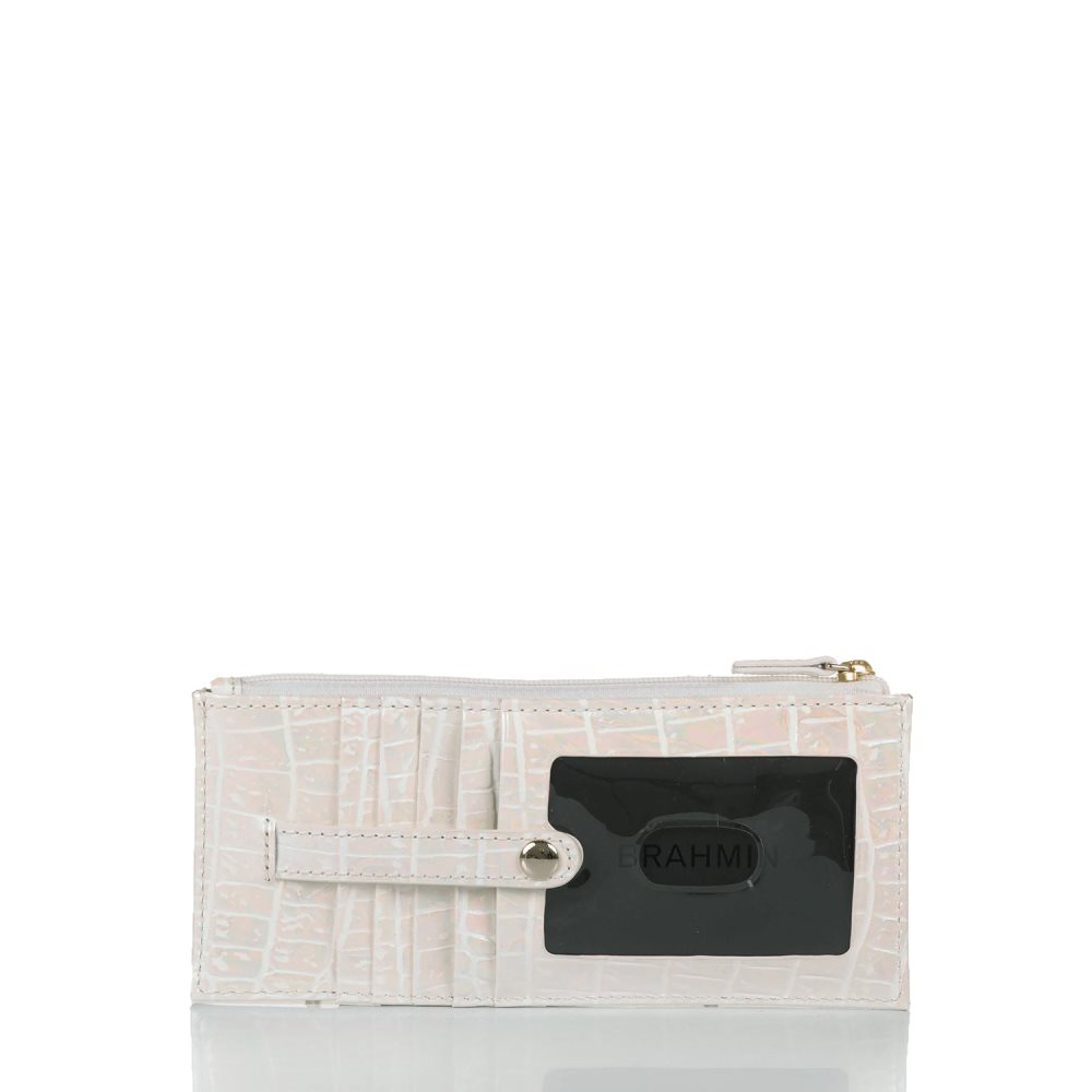 Brahmin | Women's Credit Card Wallet Milk Melbourne