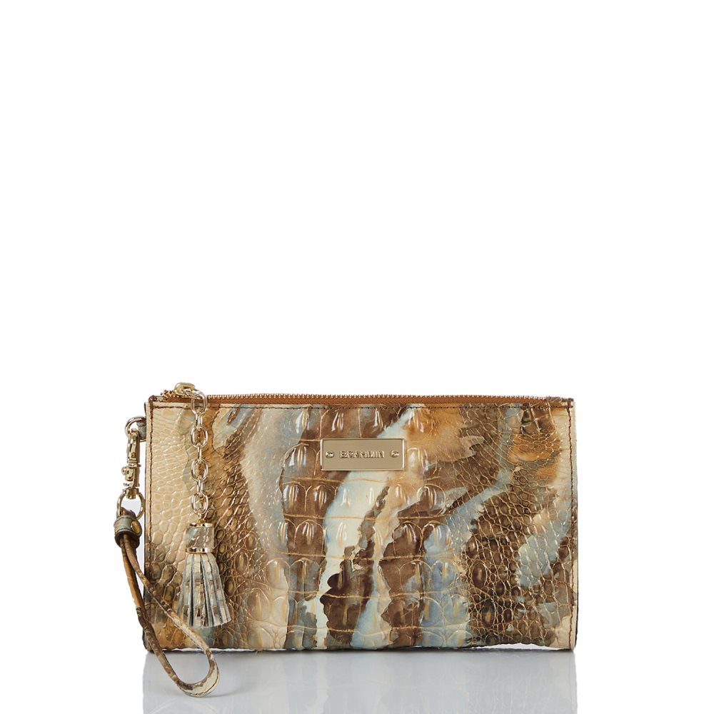 Brahmin | Women's Millie Wristlet Caribou Melbourne