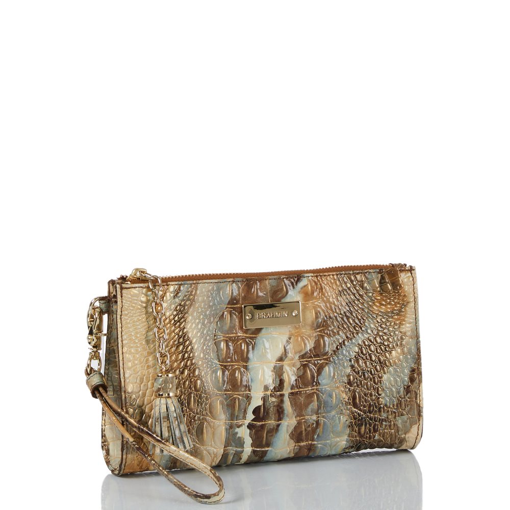 Brahmin | Women's Millie Wristlet Caribou Melbourne