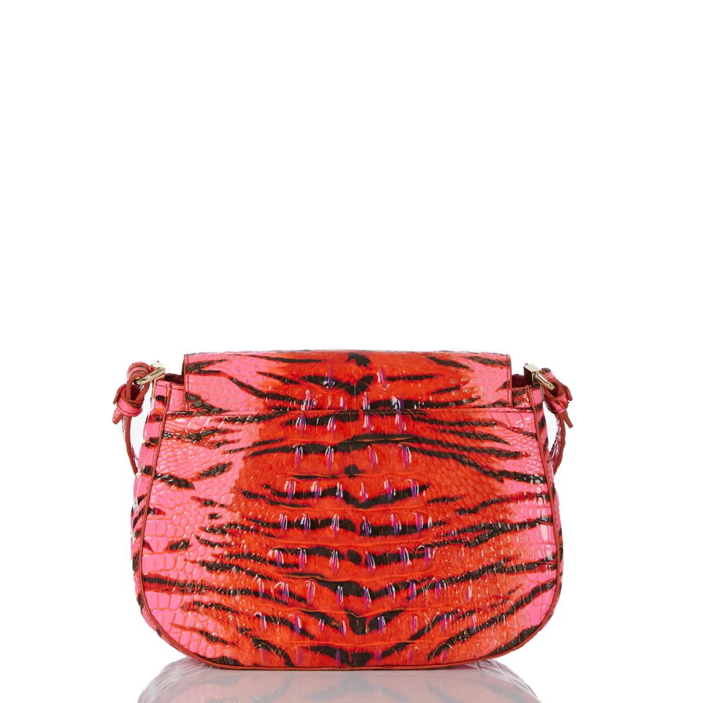 Brahmin | Women's Small Nadine Pink Feline Ombre Melbourne