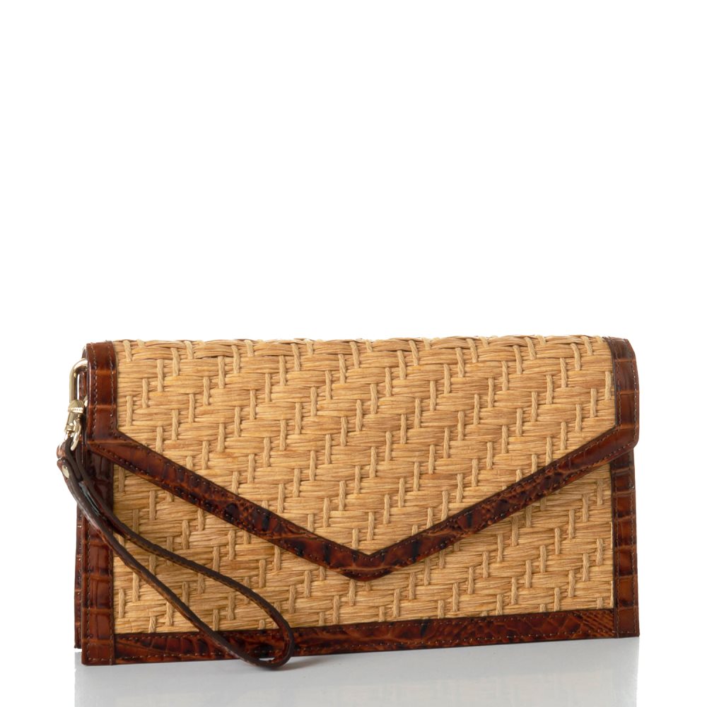 Brahmin | Women's Kaia Clutch Pecan Chatham