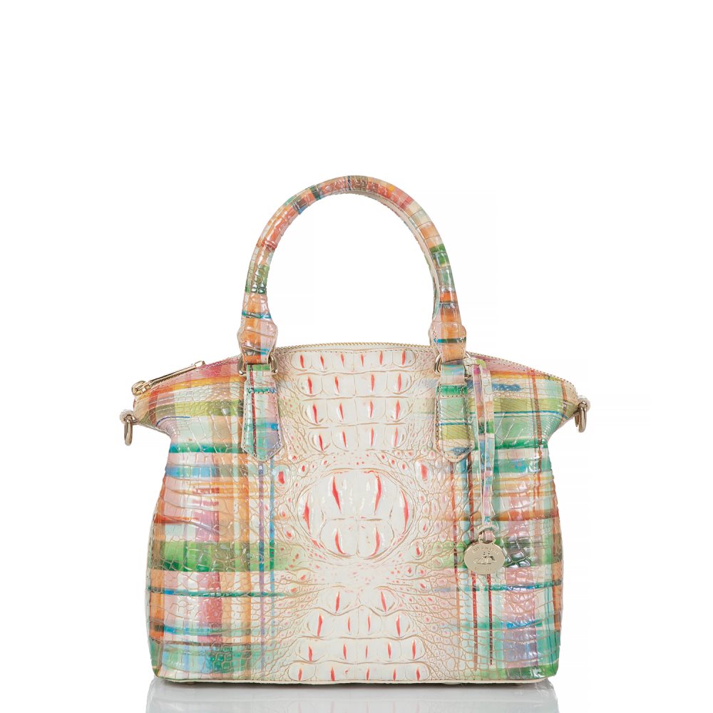 Brahmin | Women's Duxbury Satchel Sweet Tea Ombre Melbourne - Click Image to Close